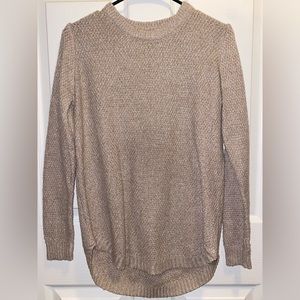 Womens tan sweater